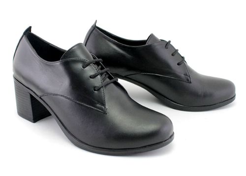 Pantofi eleganți pentru femei în negru - Model Neria.