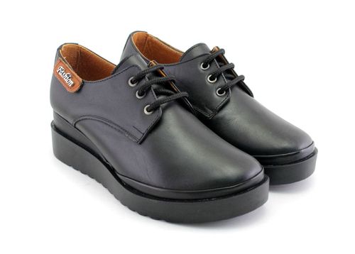 Pantofi de damă, casual, în negru - Model Calypso