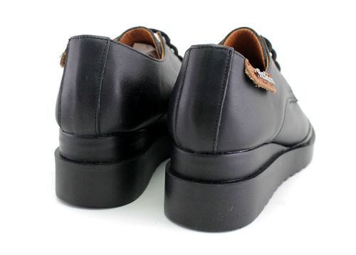 Pantofi de damă, casual, în negru - Model Calypso