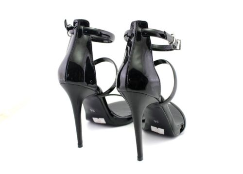 Дамски, официални сандали в черно - Модел Дороти