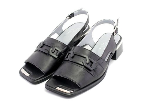Дамски, ежедневни сандали в черно - Модел Марина