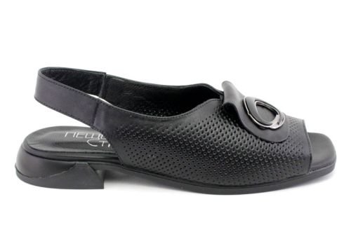 Дамски сандали от естествена кожа в  черно - Модел Летисия