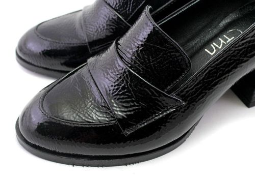Pantofi formali dama lac negru, model Claire
