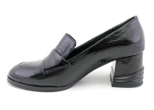 Pantofi formali dama lac negru, model Claire