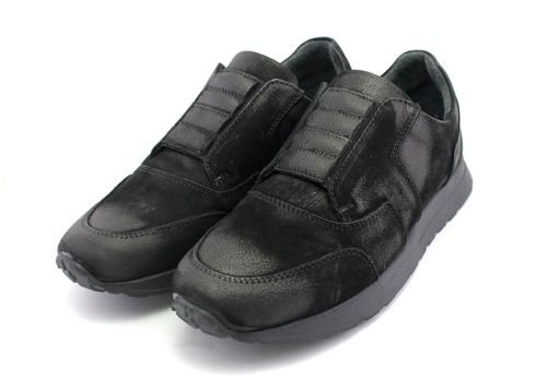 Pantofi sport barbati negru - Model Zoran.