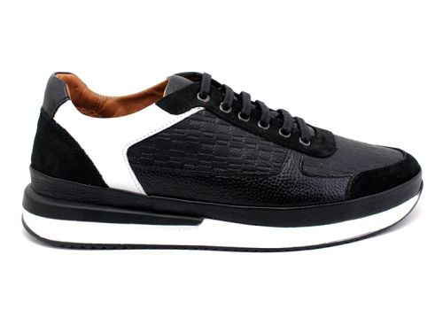 Мъжки обувки в черно - Модел Франко.