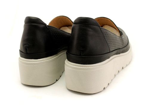 Pantofi casual dama negru - Model Gloria.