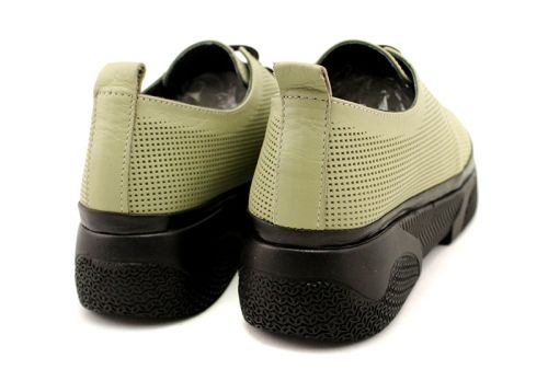 Pantofi casual dama verde - model Edelweiss.