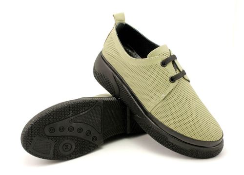 Pantofi casual dama verde - model Edelweiss.