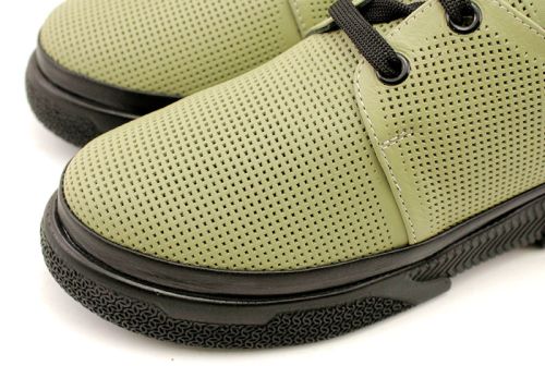 Pantofi casual dama verde - model Edelweiss.