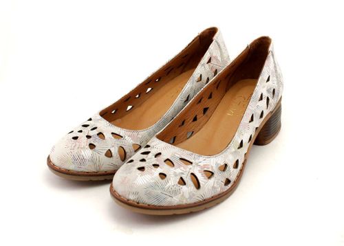 Pantofi casual dama alb - Model Boyana.