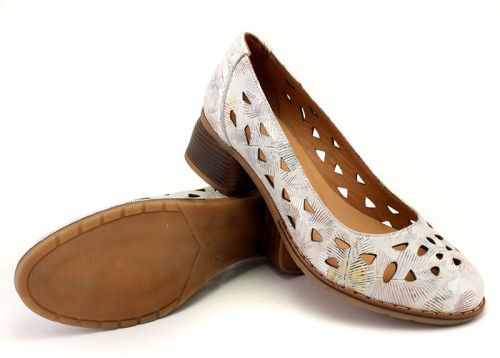 Pantofi casual dama alb - Model Boyana.