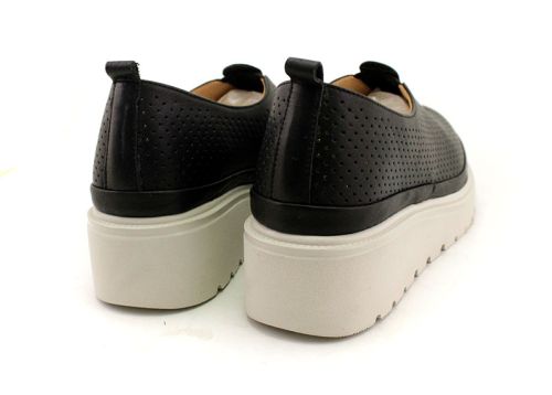 Pantofi casual dama negru - Model Varta.