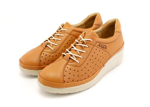 Дамски ежедневни обувки в светло кафяво - Модел Илона.