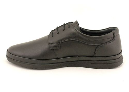 Pantofi casual barbati din piele naturalа negru - Model Alexandro.