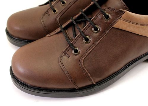Мъжки, ежедневни обувки в кафяво - Модел Ричи.