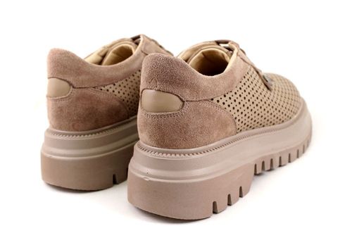 Дамски ежедневни обувки във визонено - Модел Дебора.