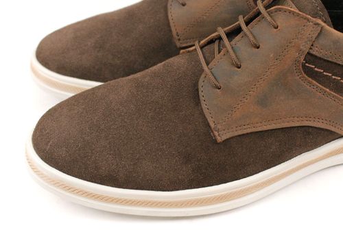 Мъжки ежедневни обувки в кафяво - Модел Клод