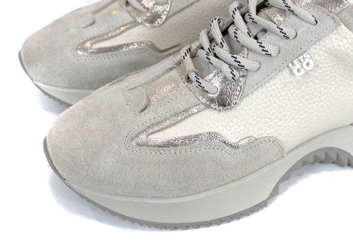 дамски сникърси Luna Alba естествена кожа велур бежови