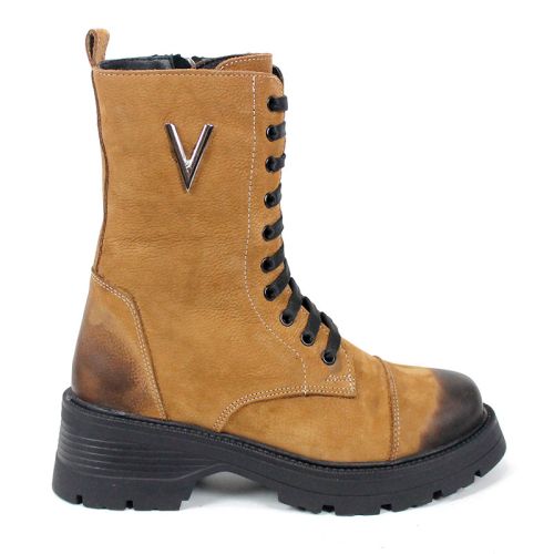 дамски кубинки terra vento тютюн естествен набук