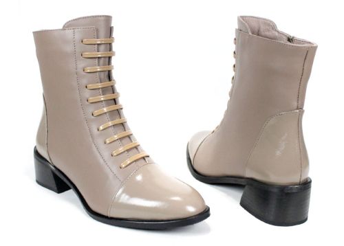 Stella Urbano - Mocasini de dama din piele naturala cu accente stilate