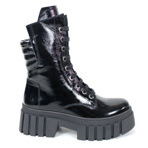 дамски кубинки nova rebel черен естествен лак