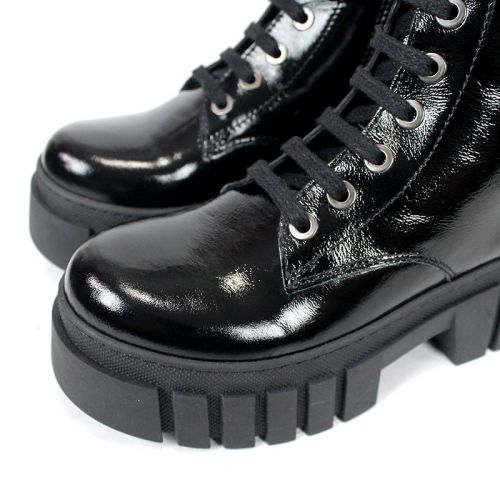 дамски кубинки nova rebel черен естествен лак