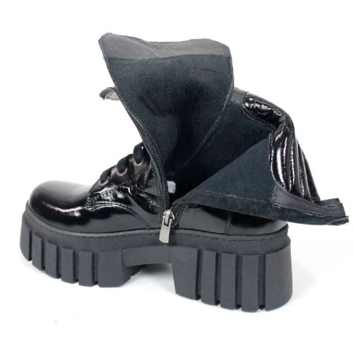 дамски кубинки nova rebel черен естествен лак