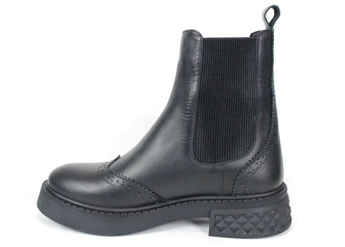 🖤 Дамски боти Modo Serein – естествена кожа, черни