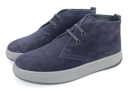 Sarto Ombre – мъжки кларкове от естествен велур с топъл хастар