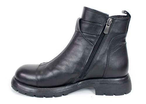 Noir Stella – дамски зимни боти от естествена кожа с топла подплата