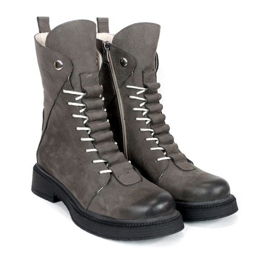 Дамски зимни кубинки от естествен набук – модел Nordic Flair