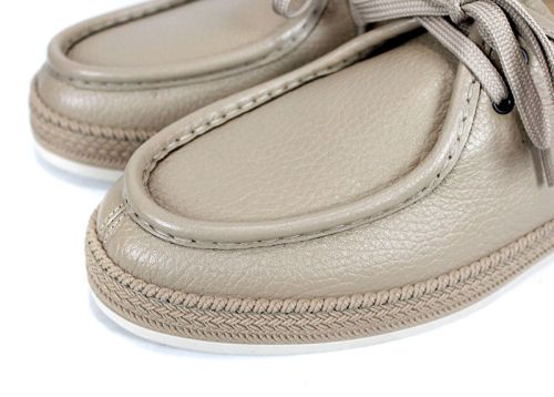 Мъжки мокасини City Mark от естествена кожа в бежов цвят