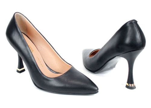 Metro Bloom – дамски официални обувки от естествена кожа с елегантен стилето ток