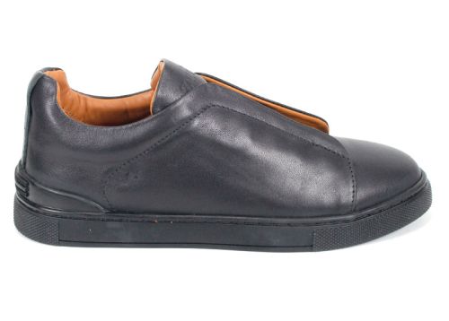 Modo Plain – мъжки ежедневни обувки от естествена кожа в черно