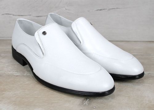 Aurelio Forma – мъжки официални обувки от естествена кожа в бяло
