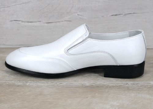 Aurelio Forma – мъжки официални обувки от естествена кожа в бяло