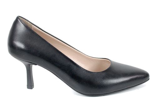 дамски официални обувки стилето черни