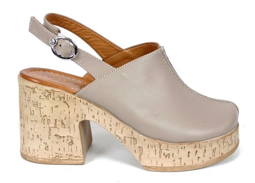 модерно дамско сабо платформа