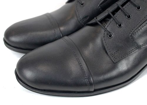 Мъжки официални обувки в черно, модел Джино.