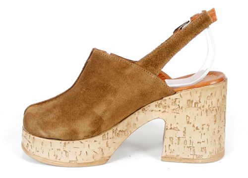 модерни дамски сабо с ток