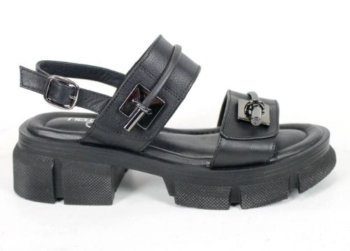 Ardelle Nova – дамски сандали от естествена кожа в черно