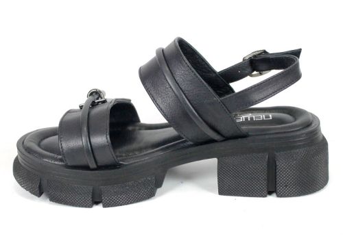 Ardelle Nova – дамски сандали от естествена кожа в черно