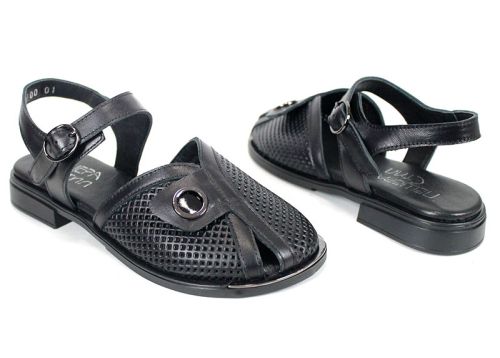 дамски сандали с интересен дизайн