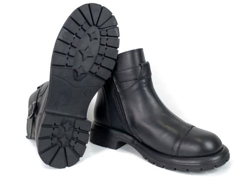 Noir Stella Women's Genuine Leather Winter Ankle Boots