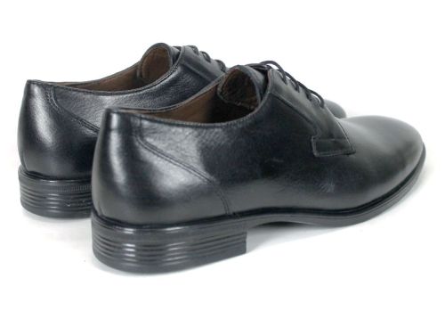 Luca Moretti – Men's Formal Shoes in Black Genuine Leather