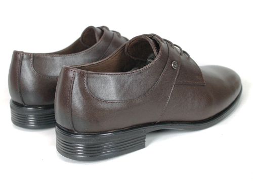 Adriano Morelli Men's Formal Shoes – Dark Brown Genuine Leather