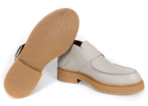Claudia Venturi – Women’s Genuine Leather Boots in Taupe