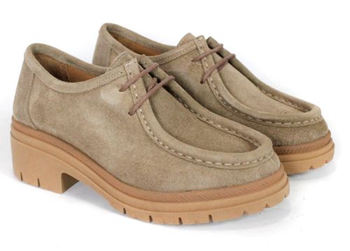 Francesca Morelli – Women’s Suede Loafers in Mustang